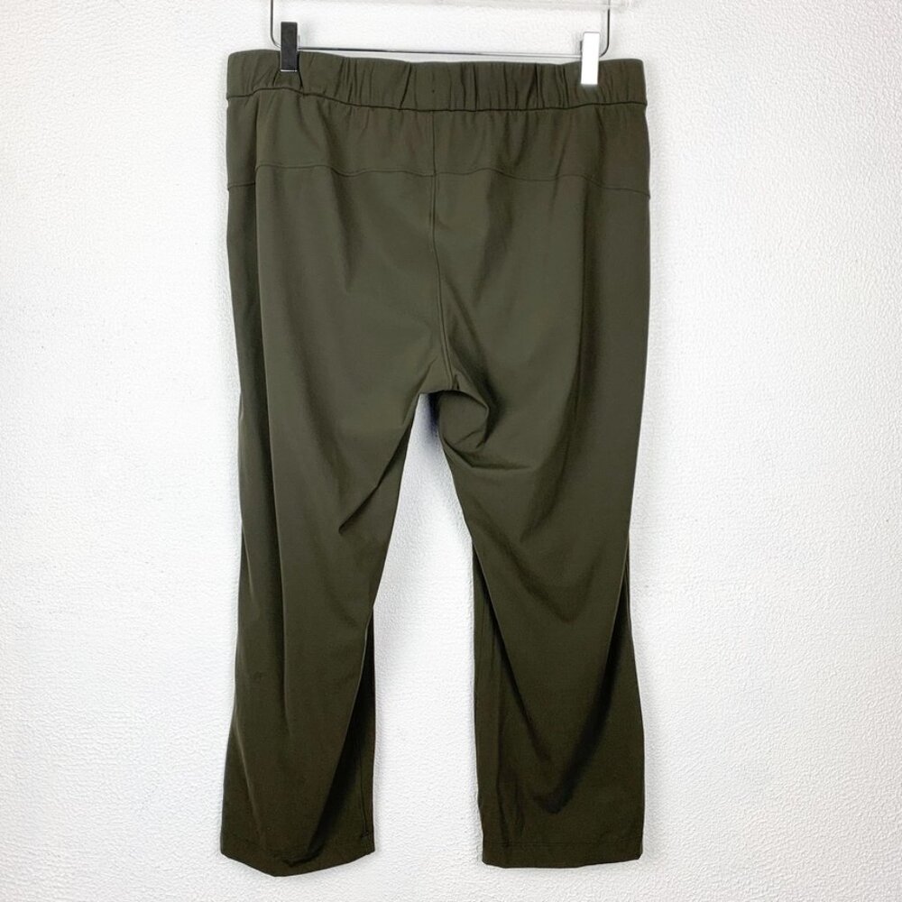 lululemon | On The Fly Crop Dark Olive - Picture 3 of 6
